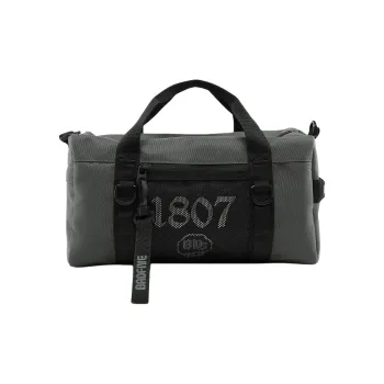 LiNing 1807 Collaboration Polyester Handbag Unisex Coal Smoke Gray