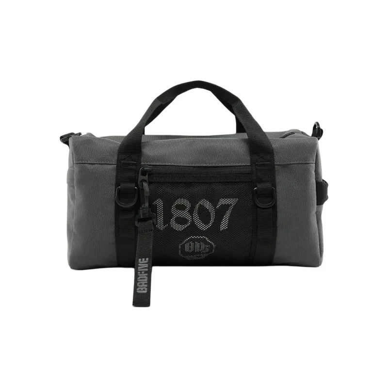 LiNing 1807 Collaboration Polyester Handbag Unisex Coal Smoke Gray-0