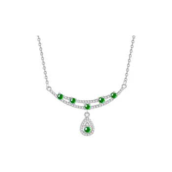 Long Fu Glutinous Jade Jadeite Necklaces Women's