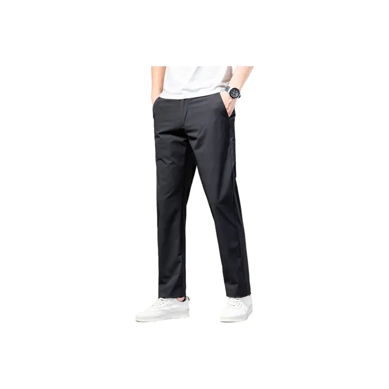 EDENBO Casual Pants Men Black-0