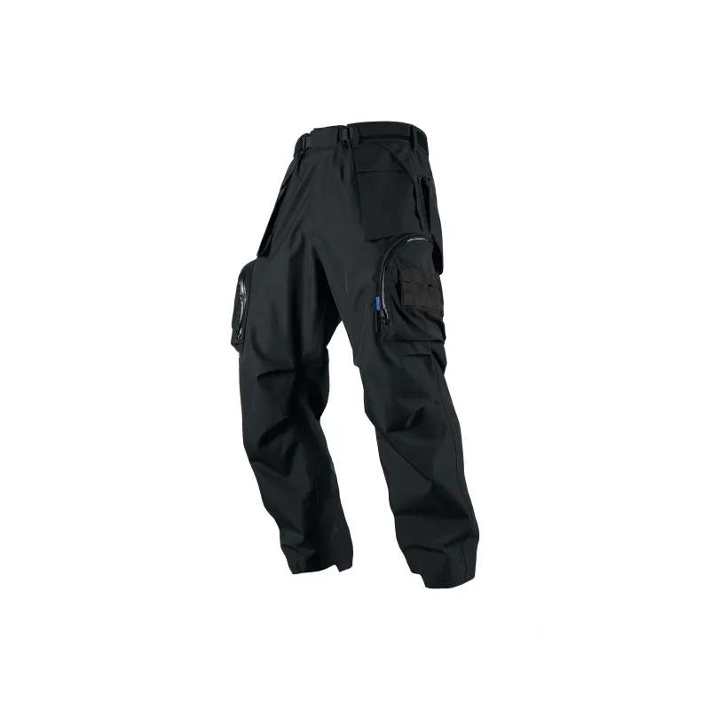 REINDEE LUSION Windbreaker Pants Unisex Black-0
