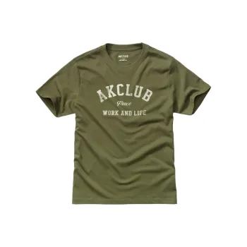 AKCLUB Vintage Collection T Shirt Men's Army Green
