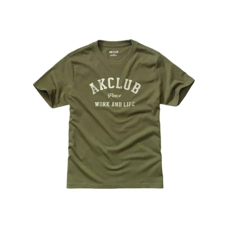 AKCLUB Vintage Collection T Shirt Men's Army Green-0