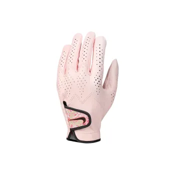 Nike Sheepskin, Nylon, Leather Gloves Women's Pink