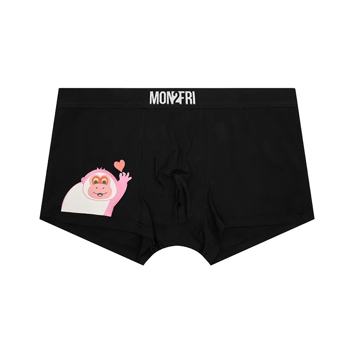 Mon 2 Fri Underpants Men's 1 Pack Black-2