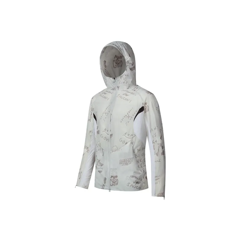 Saucony Jacket Unisex Snow Moon White-0