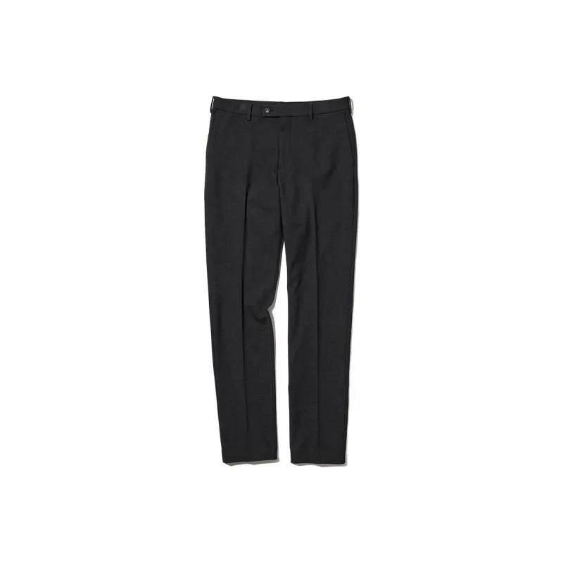 UNIQLO Suit Trousers Men Dark Gray-0