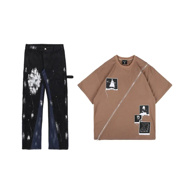 XINYINSU Straight Set Summer Unisex-2
