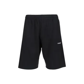 OFF WHITE Diagonal Helvetica Shorts