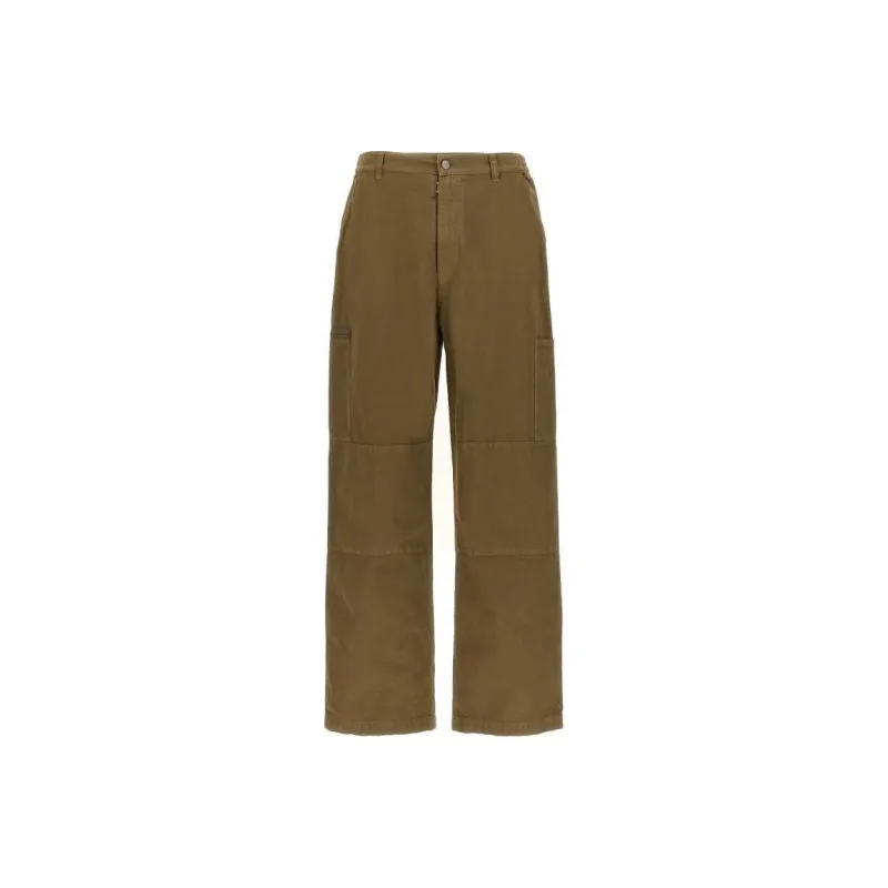 MM6 Maison Margiela Numbers Motif Wide Leg Trousers-0