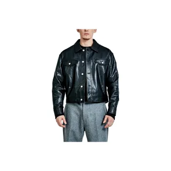 51percent Leather Jacket Men's Black