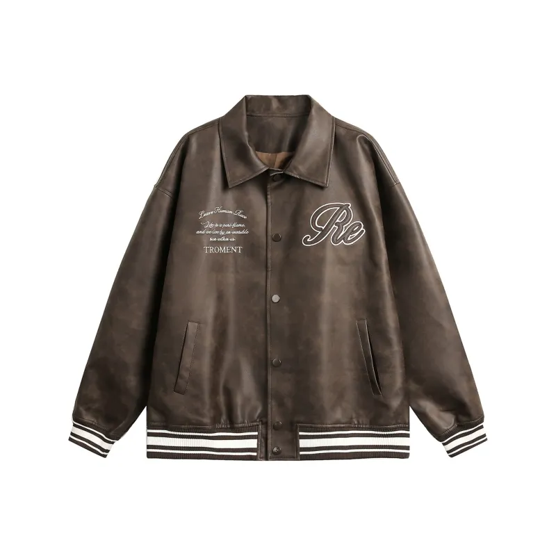 ACUOD BY CHANU Leather Jacket Unisex-5