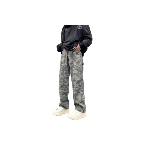 NVRFRGT Jeans Unisex Camouflage