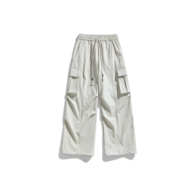 RASHOMONG Casual Pants Unisex-15