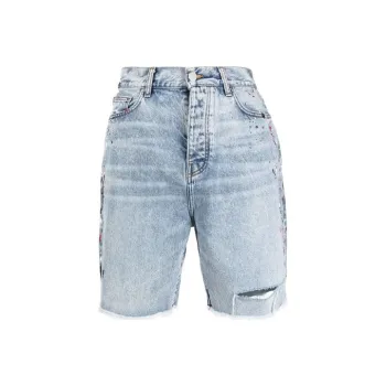 AMIRI Vintage Denim Painter Shorts