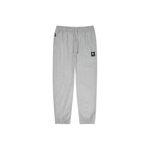 Kappa SS24 Casual Pants Men's Medium Light Heather Gray