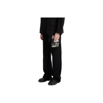 Organic Emotion Casual Pants Unisex Black