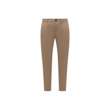 Department 5 Logo Tag Straight Leg Trousers