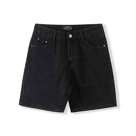 I'm David Denim Shorts Unisex-0
