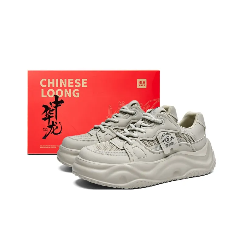 HLA Chinese Dragon Series Casual Shoes Men's-5