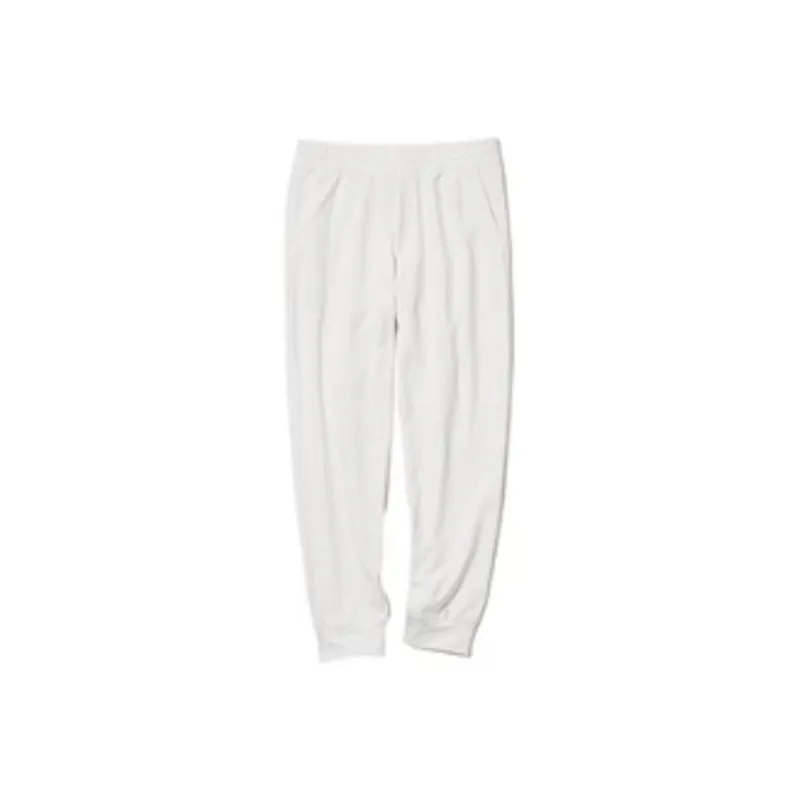 UNIQLO Casual Pants Unisex Sea Sand White-0