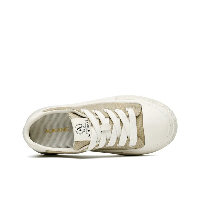 AOKANG Slip Resistant, Abrasion Resistant, Waterproof, And Breathable Lightweight Low Top Canvas Shoes Men's-10