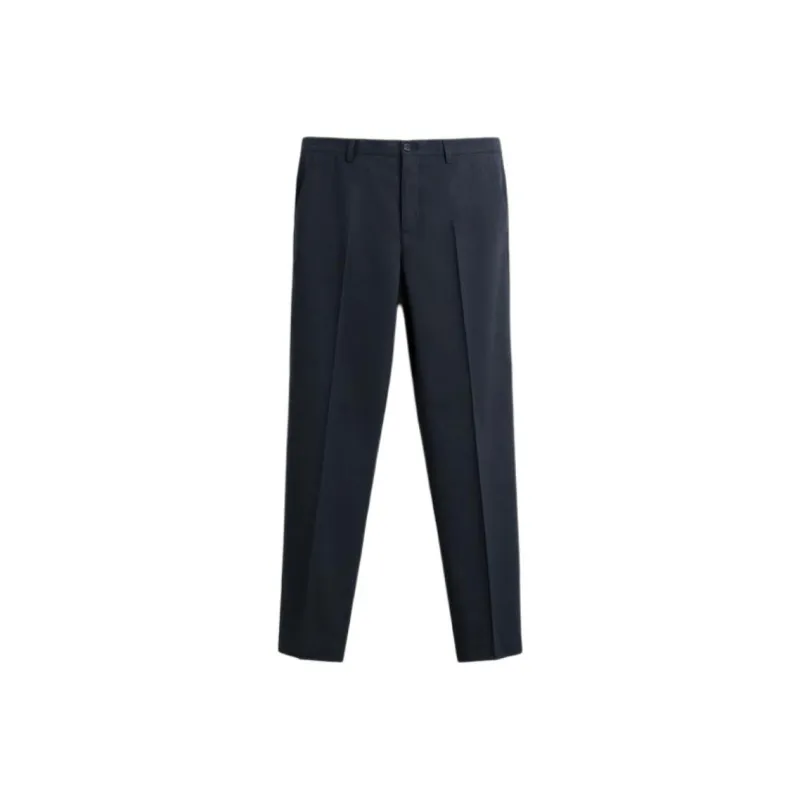 ZARA Suit Trouser Men's Marine Blue-0