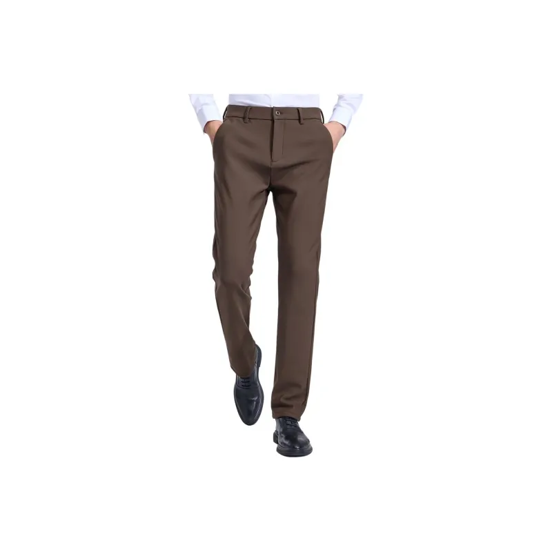 Red bean Suit Trousers Men-12