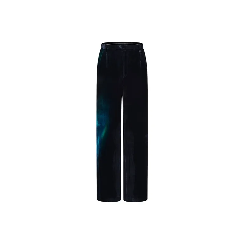 RARE Suit Pants Casual Pants Men's Black Blue-0