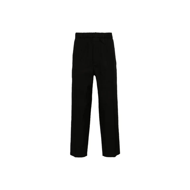 JIL SANDER Drawstring waist Wide leg Trousers-0