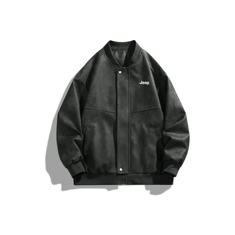Jeep Leather Jackets Unisex-0