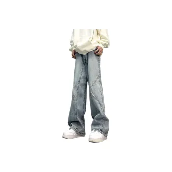 UPXIW Jeans Unisex Blue