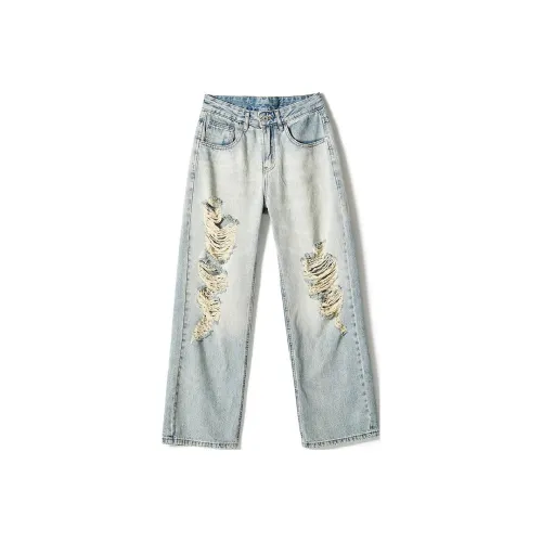 JASONWOOD Cowboy On The Run Jeans Unisex Light Blue