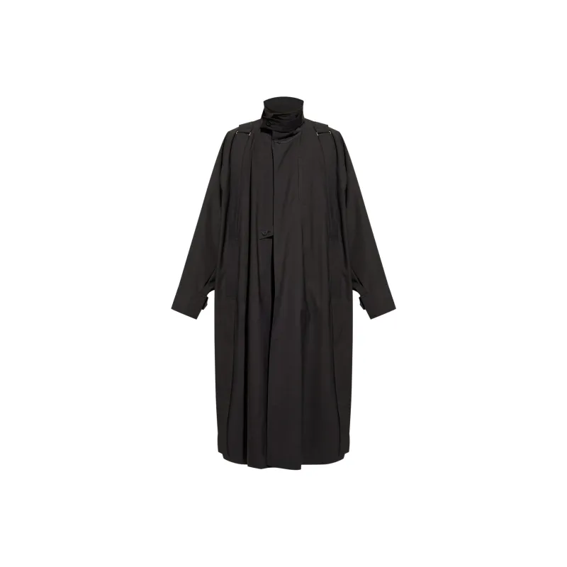 Homme Plissé Issey Miyake Parachute Coat-0