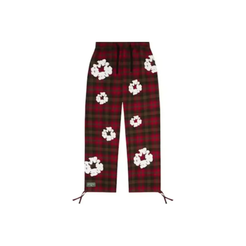 Denim Tears Cotton Wreath Pajama Pants-0