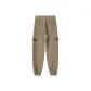 Khaki Fleece-Lined