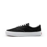Black Embroidery Skateboard Shoes