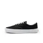 Black Embroidery Skateboard Shoes