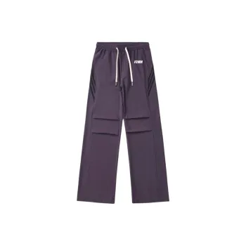 FCMM Casual Pants Unisex Purple