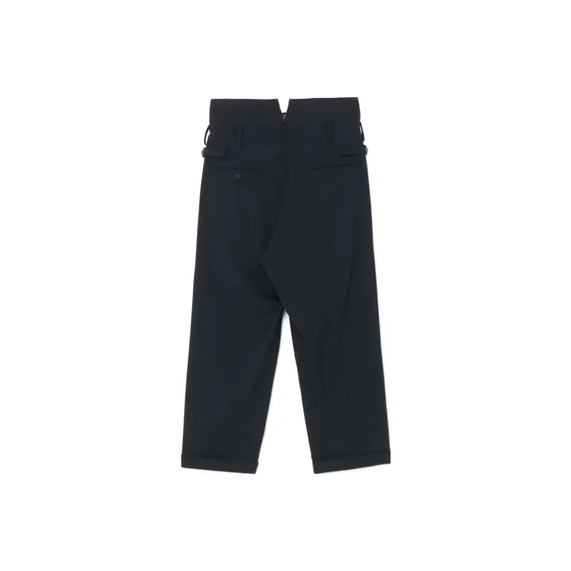 Yohji Yamamoto Casual Pants Unisex Black-0