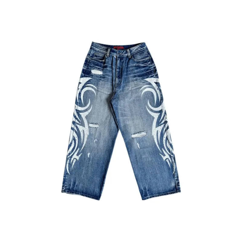 Jaded London Jeans Unisex Blue-0