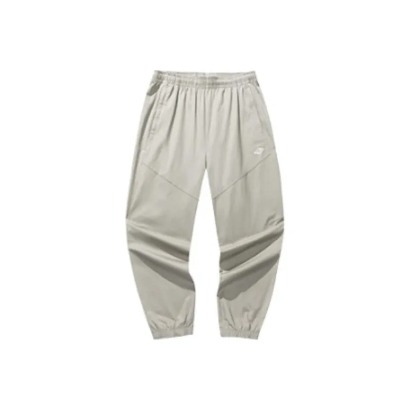 Anta Basketball Collection Casual Pants Men's Mushroom Gray-0