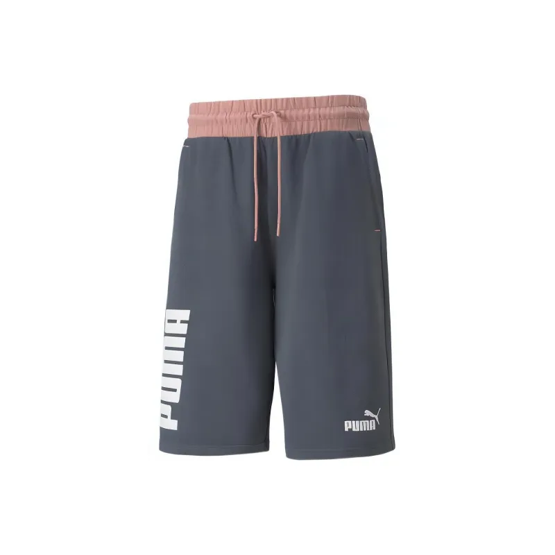 PUMA Casual Shorts Men Gray Blue-0