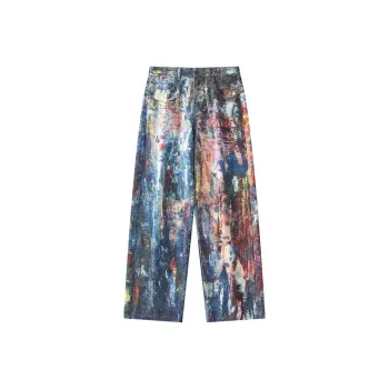 NVRFRGT Jeans Unisex Dark Blue