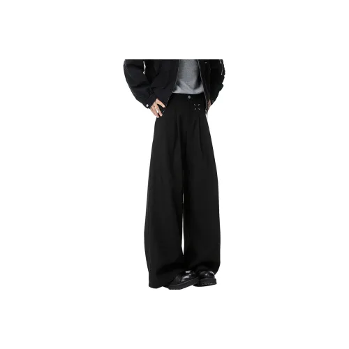 OKUS Suit Trousers Unisex Black