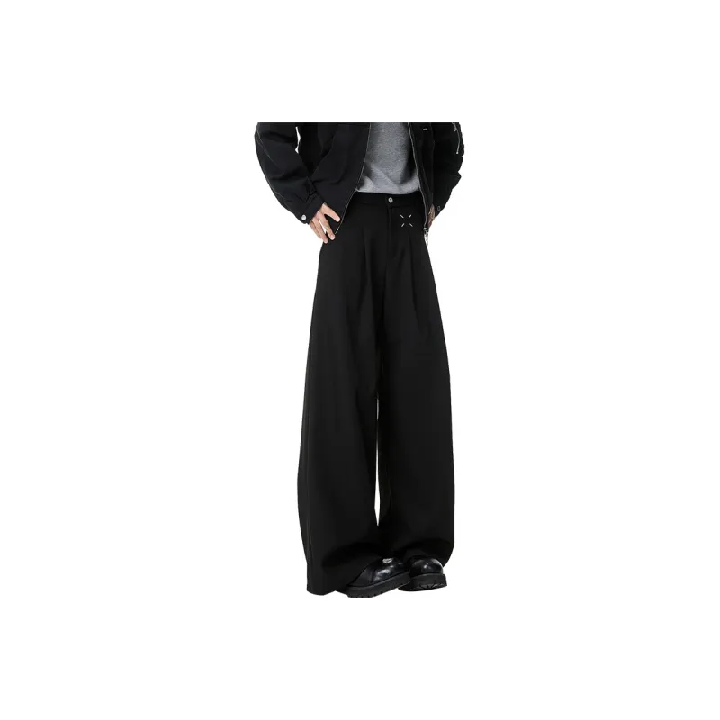 OKUS Suit Trousers Unisex Black-0