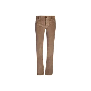 JACOB COHEN Logo Patch Corduroy Trousers