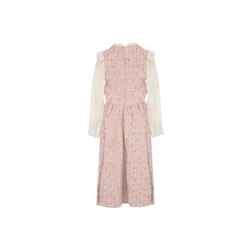 CZMO Long Sleeved Dress Women's Pink-1