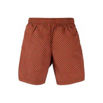 Alexander McQueen Casual Shorts Men Orange
