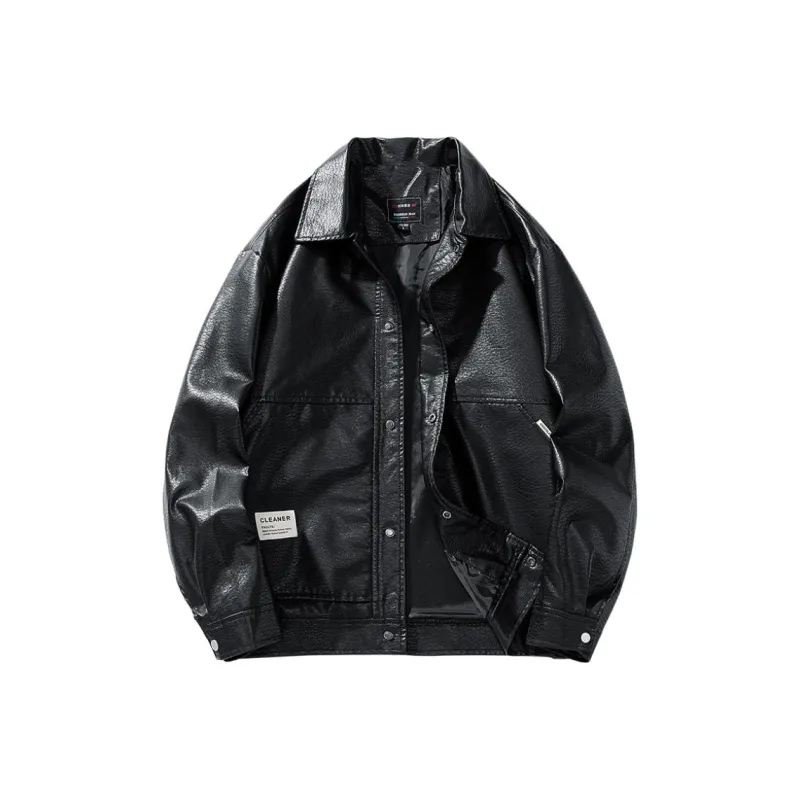 PIERRE CARDIN Leather Jacket Men's-0